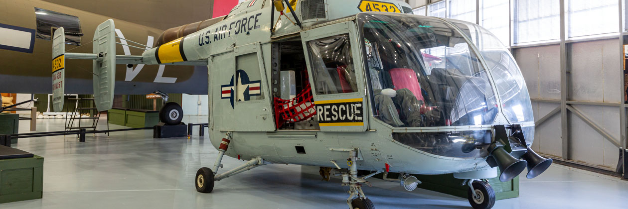 HH-43B Huskie - Air Mobility Command Museum